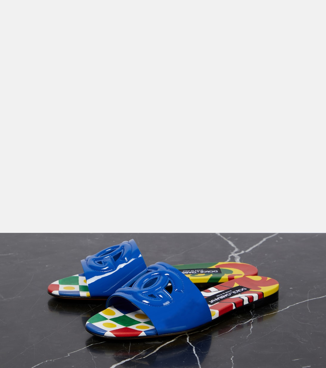 Sandali DG in vernice | Dolce&Gabbana