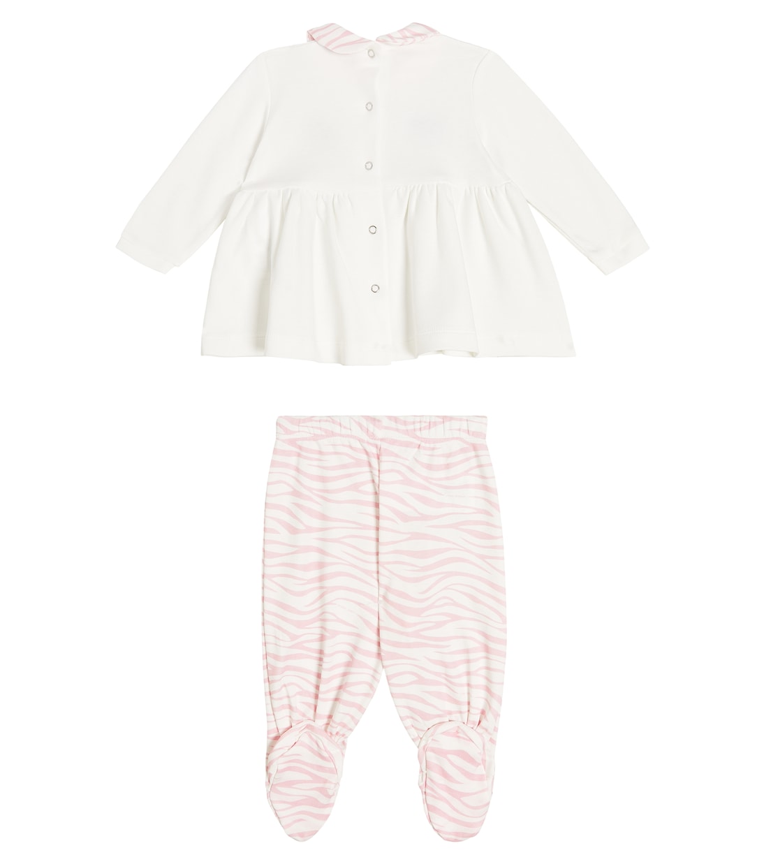 x Chiara Ferragni Baby - Top e pantaloni Eyestar in cotone | Monnalisa