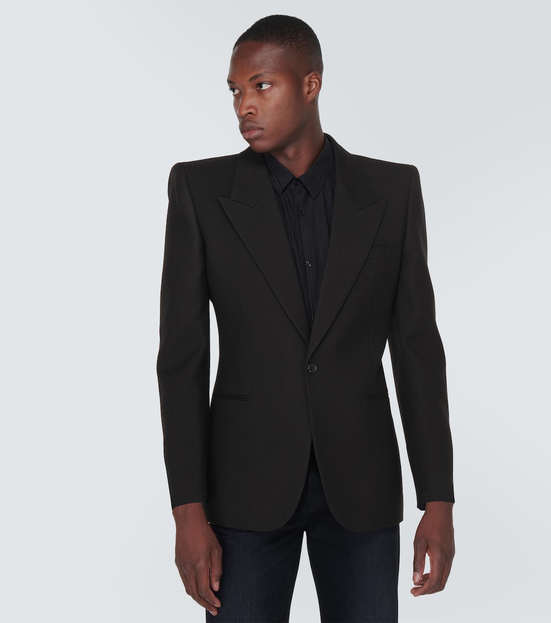 Saint laurent blazer mens new arrivals