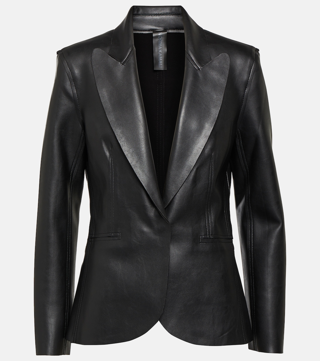 Blazer aus Lederimitat | Norma Kamali