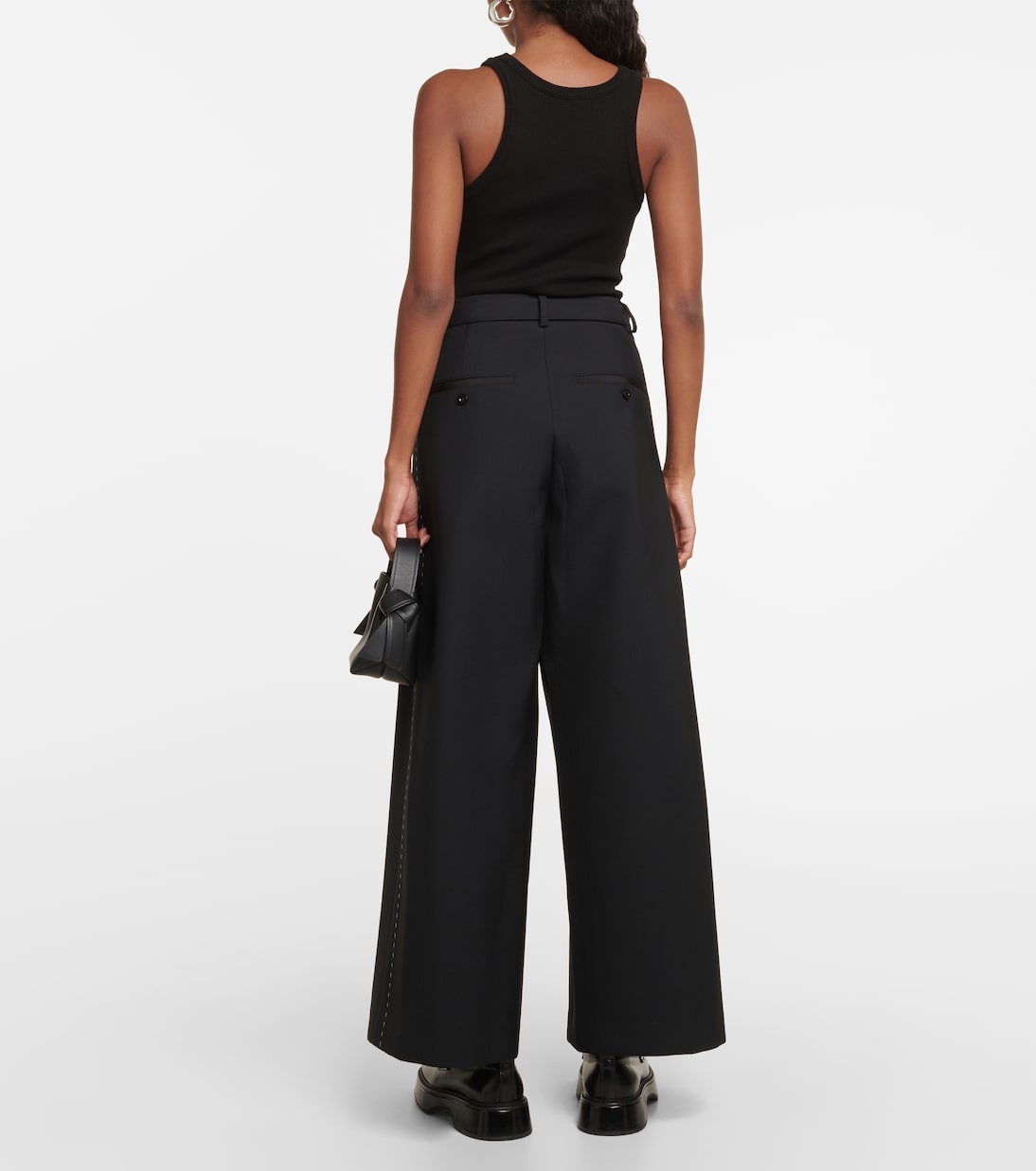 Pantaloni a gamba larga | Sacai
