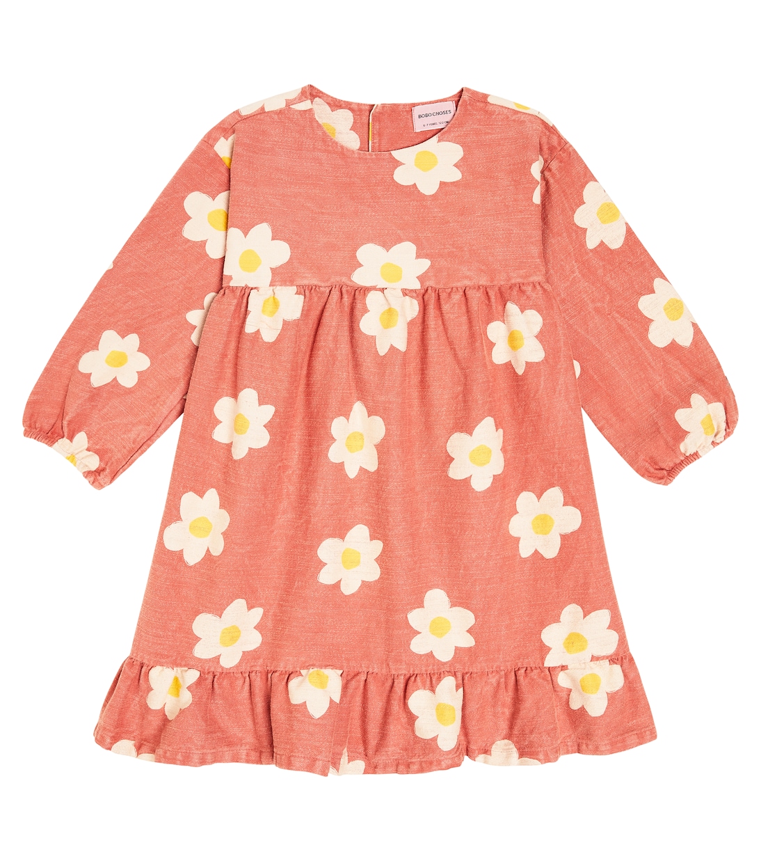 Abito in cotone con stampa floreale | Bobo Choses