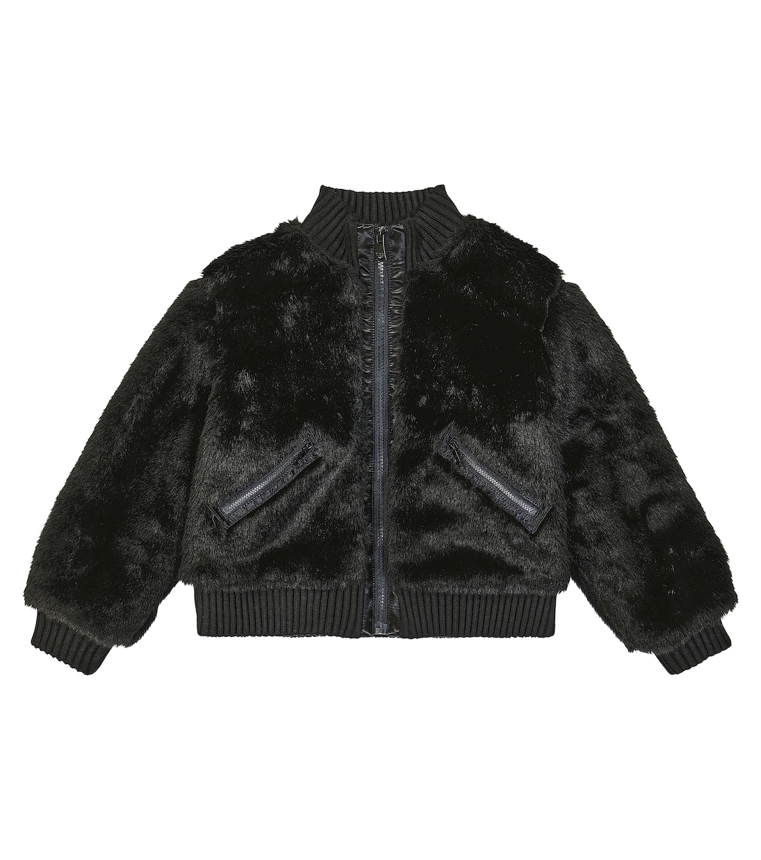 Bomber in pelliccia sintetica | Dolce&Gabbana Kids