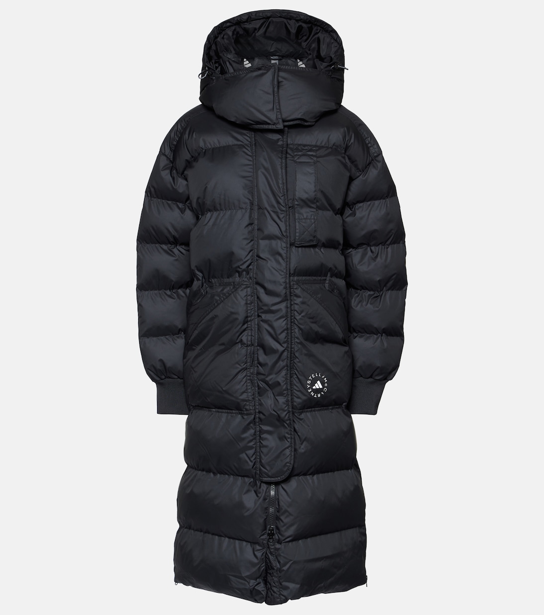 Puffer coat in black Adidas By Stella Mc Cartney Mytheresa