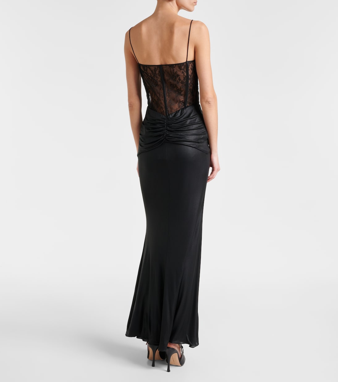 Maxikleid aus Jersey | Alessandra Rich