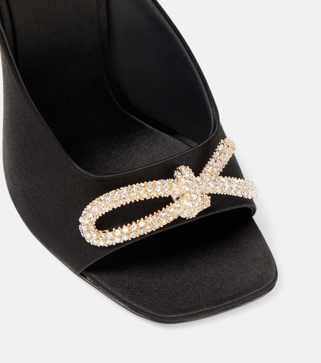 Mules en satin à ornements | Ferragamo