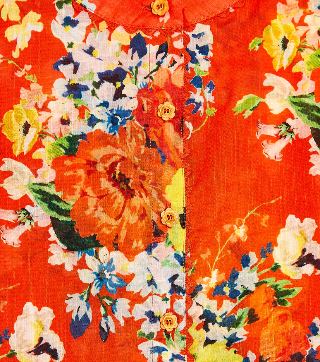 Top Alight de algodón floral | Zimmermann Kids