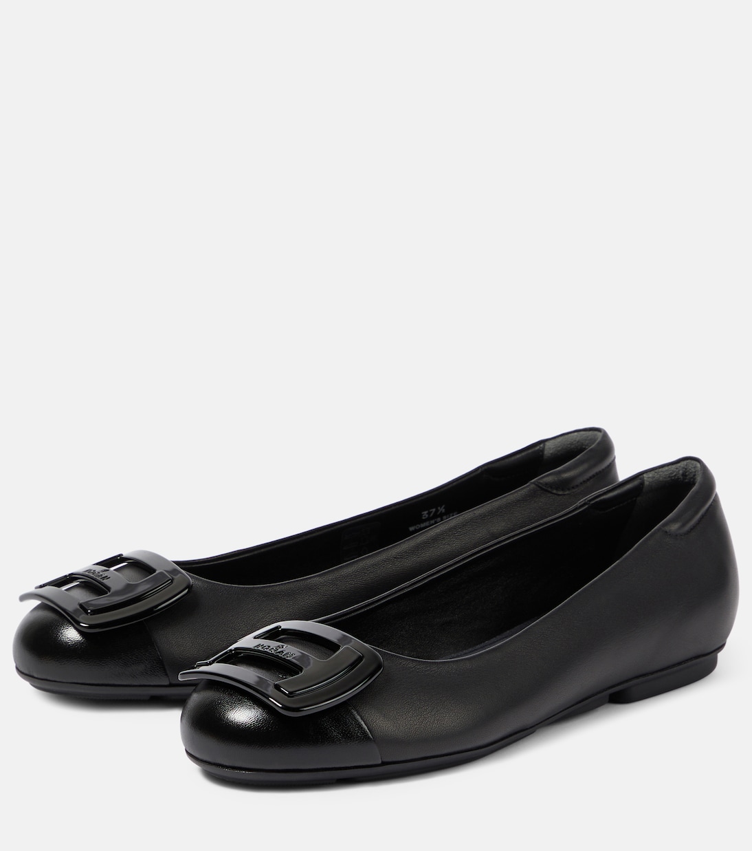 H661 leather ballet flats | Hogan