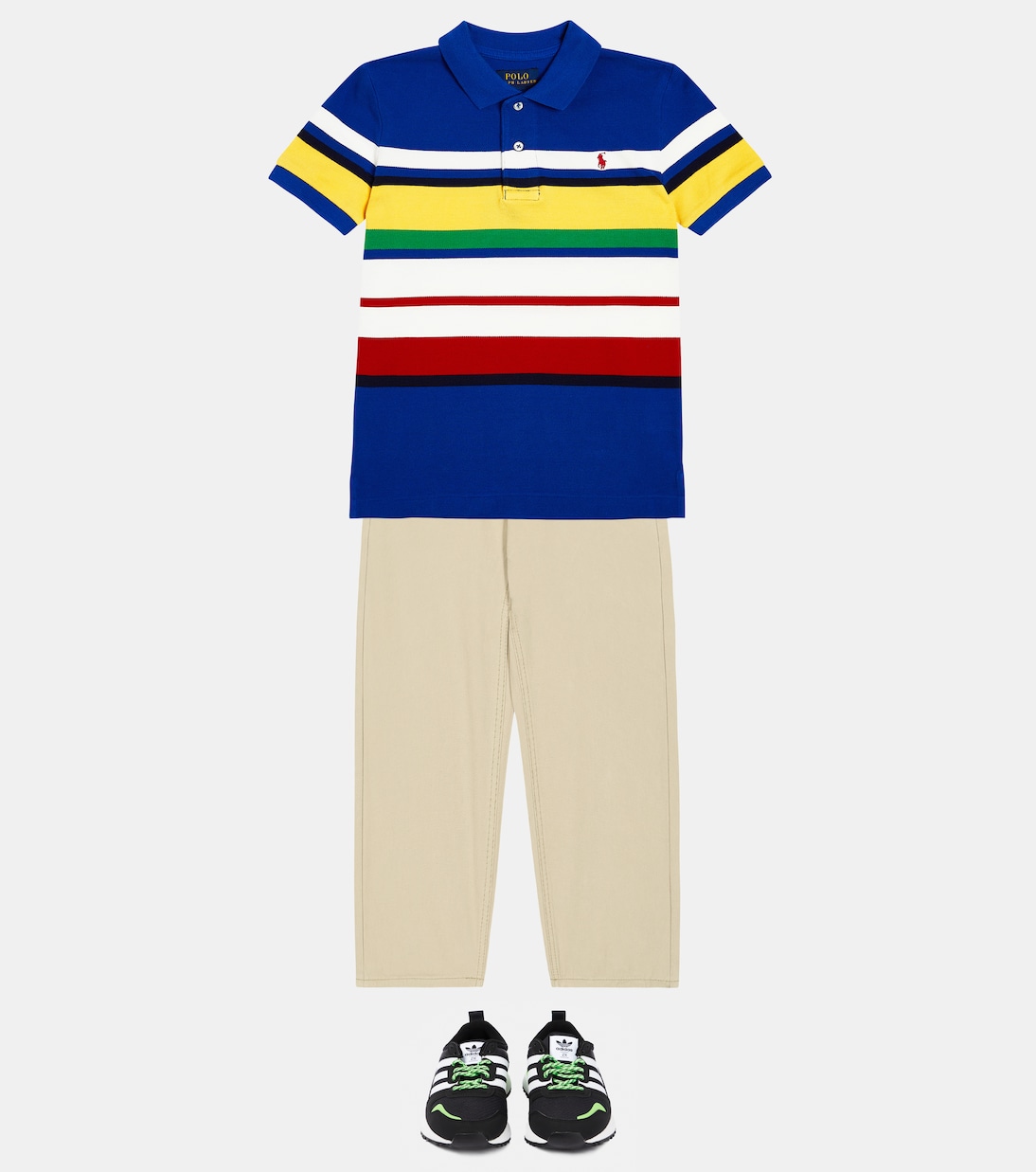 Polo in cotone a righe | Polo Ralph Lauren Kids