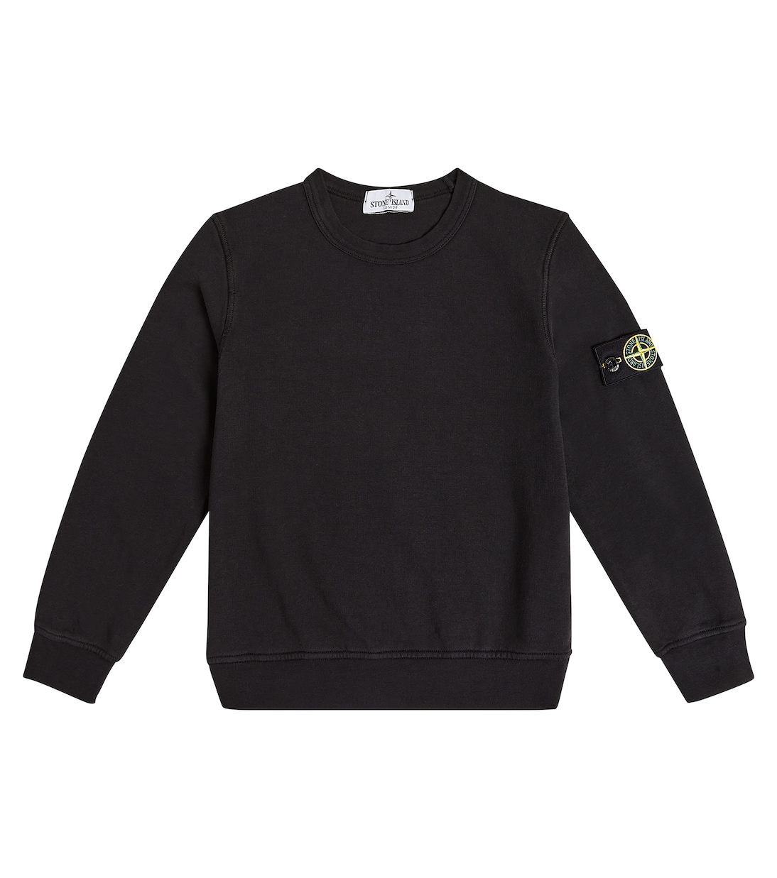 Felpa Compass in cotone | Stone Island Junior