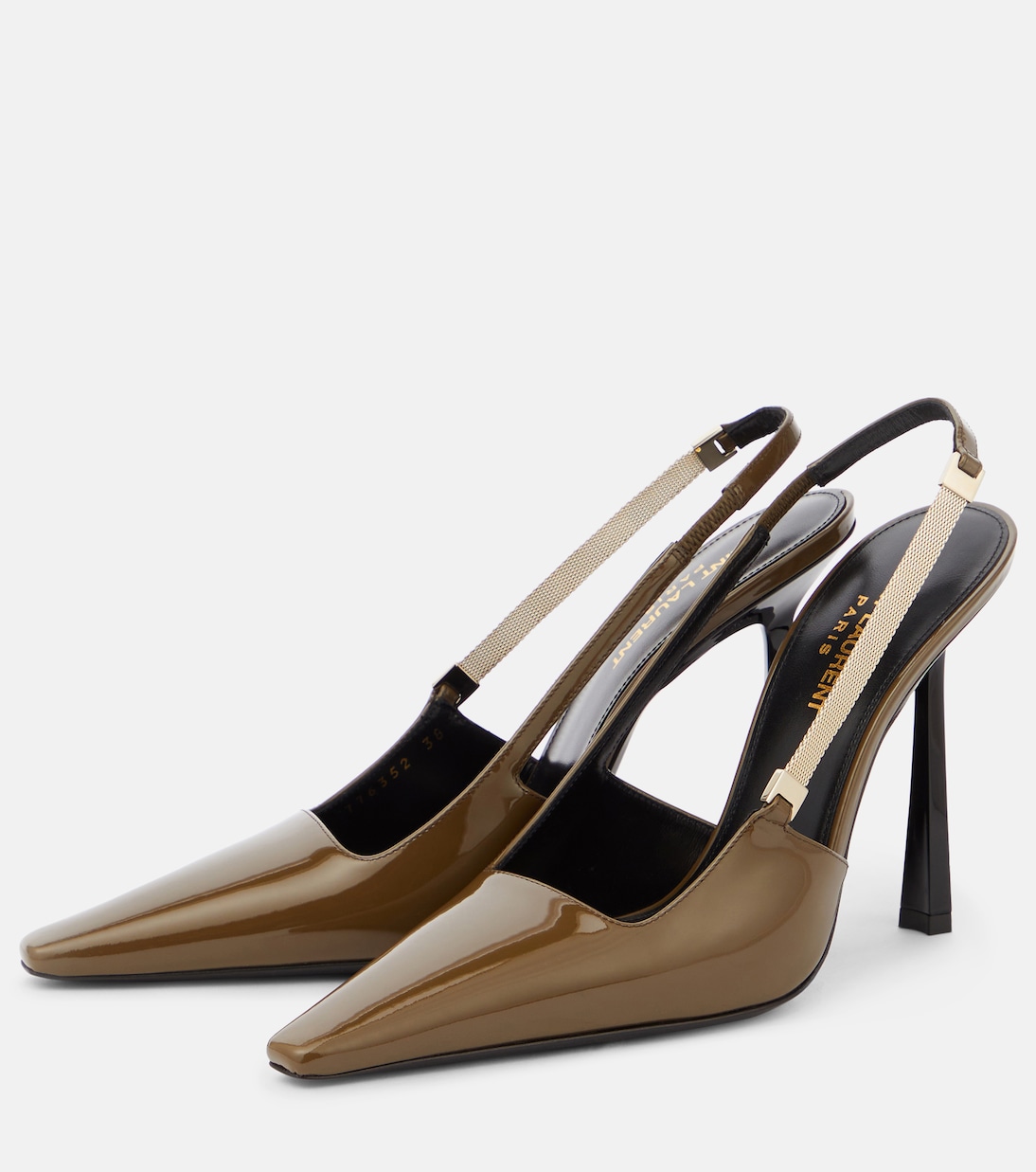 Pumps slingback Blake in vernice | Saint Laurent