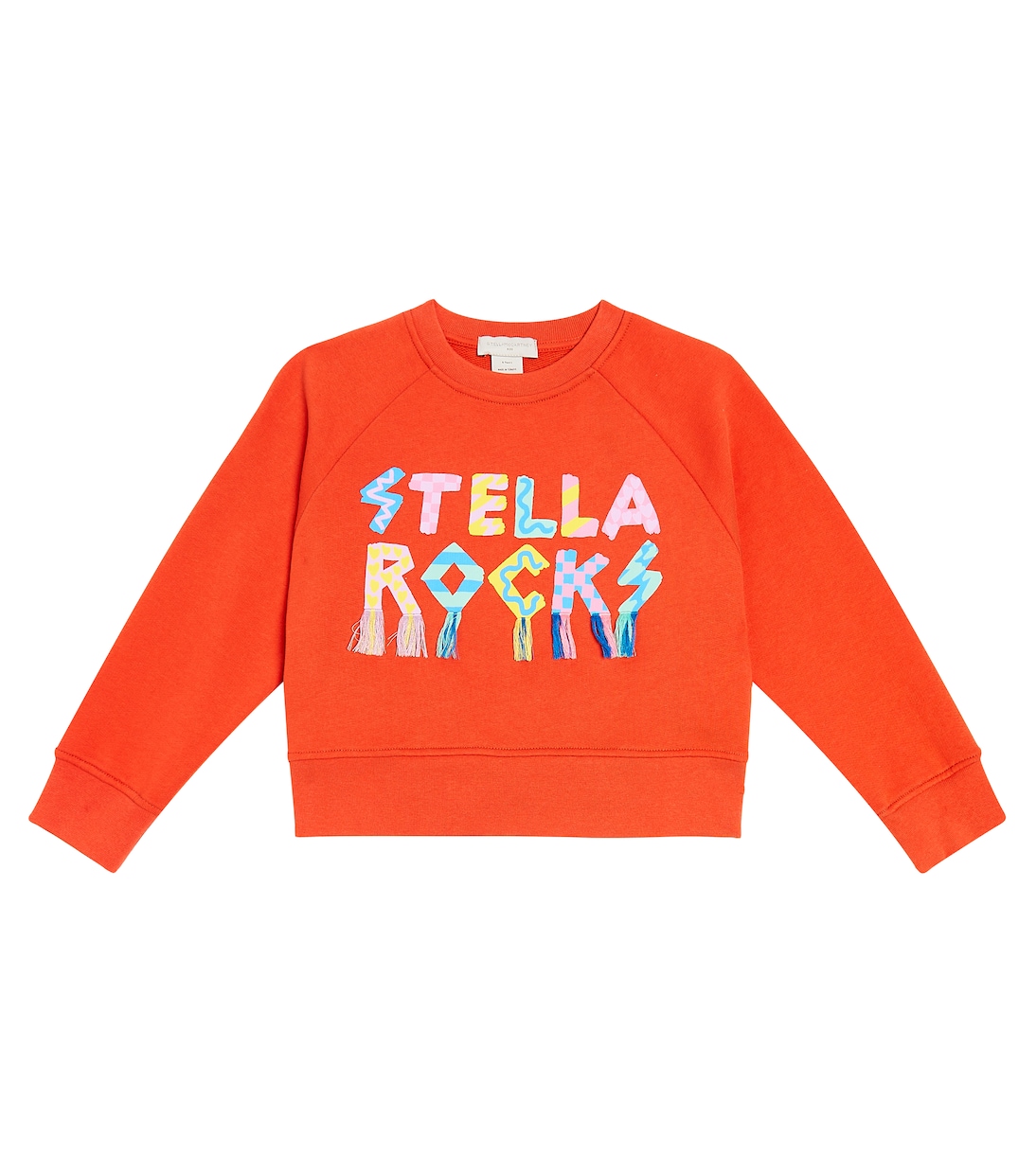 Sudadera de jersey de algodón estampada | Stella McCartney Kids