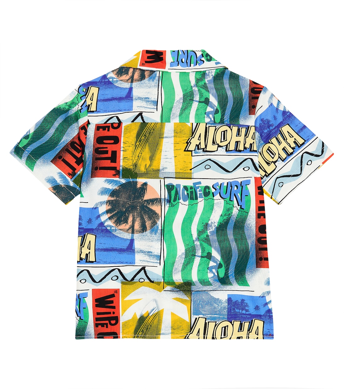Camisa Aloha de algodón estampada | Stella McCartney Kids