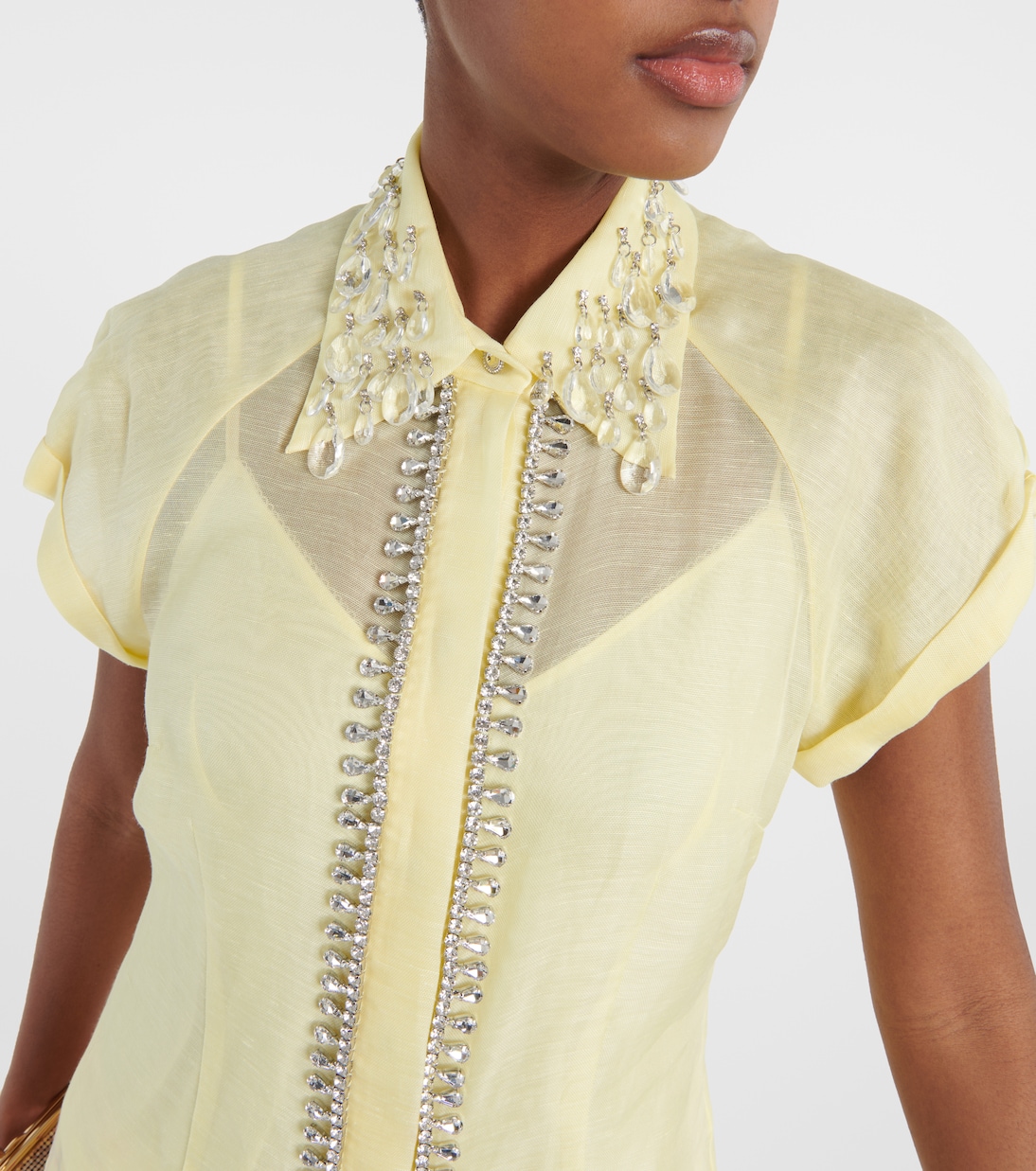 Bluse Matchmaker aus Leinen und Seide | Zimmermann