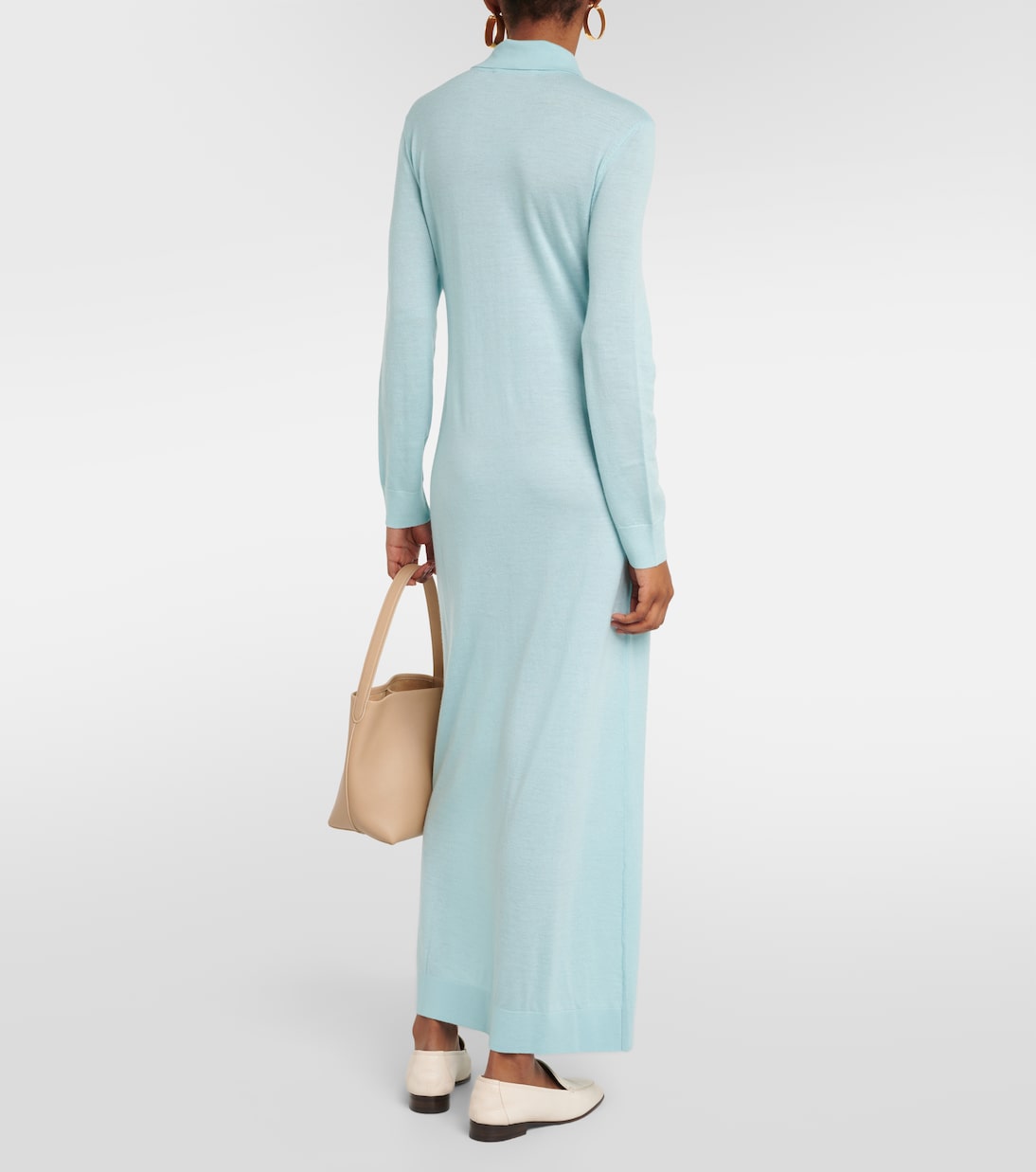 Hemdblusenkleid Erika aus Kaschmir | Lisa Yang