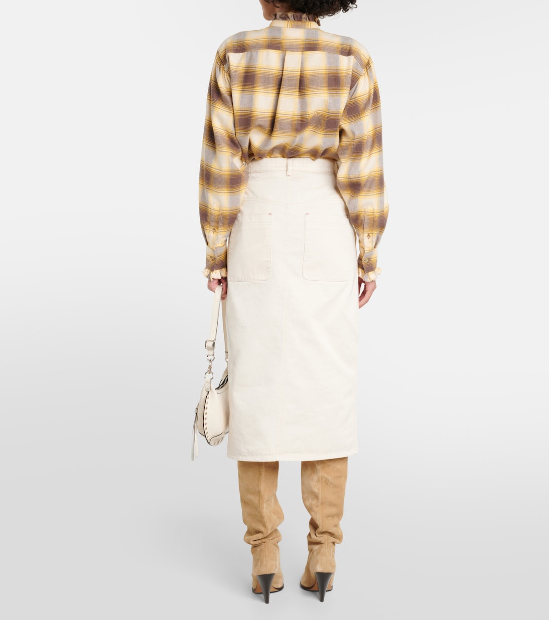 Gonna midi Flozia in cotone | Marant Etoile
