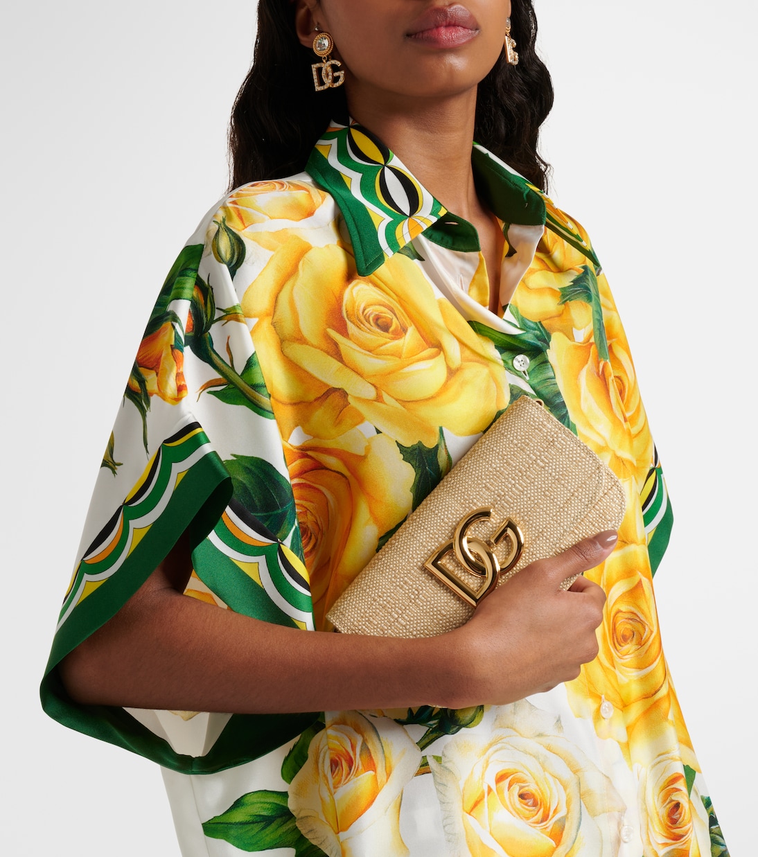 Camisa de seda floral | Dolce&Gabbana