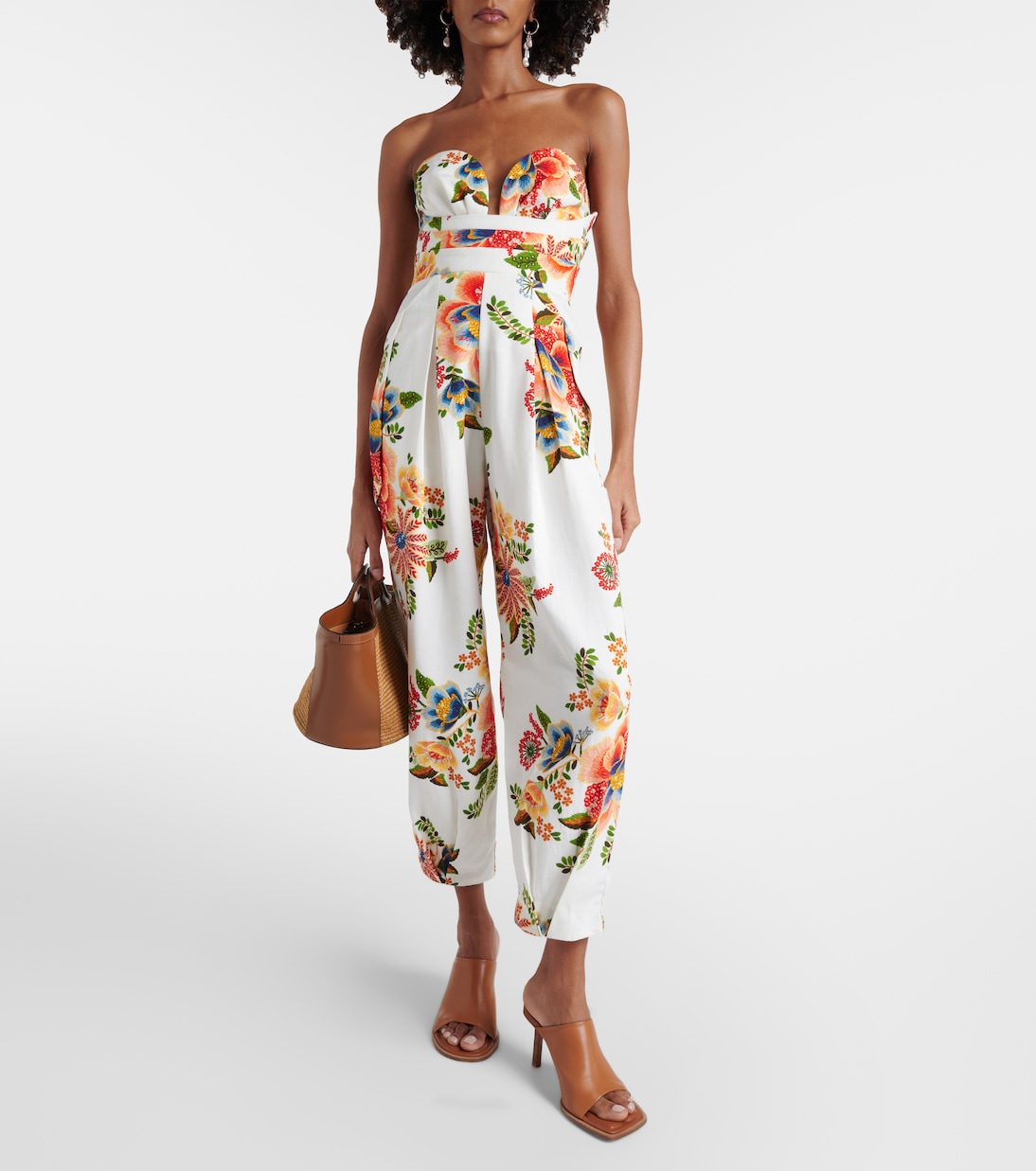 Combi-pantalon Delicate Garden imprimée | Farm Rio