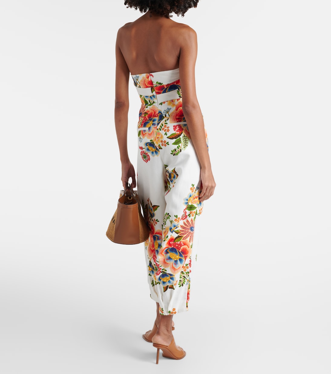 Combi-pantalon Delicate Garden imprimée | Farm Rio
