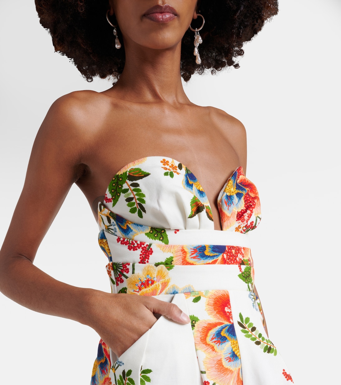 Combi-pantalon Delicate Garden imprimée | Farm Rio