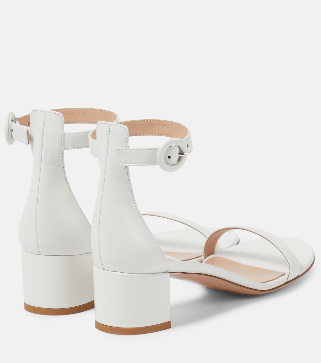 Sandalen Gaeta 45 aus Leder | Gianvito Rossi