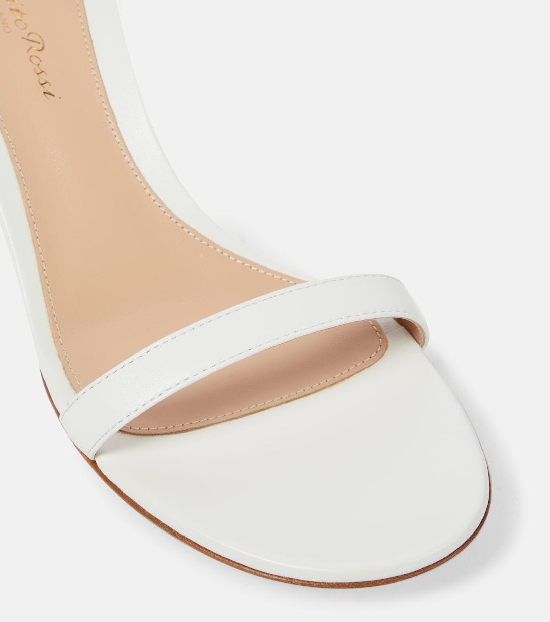 Sandalen Gaeta 45 aus Leder | Gianvito Rossi