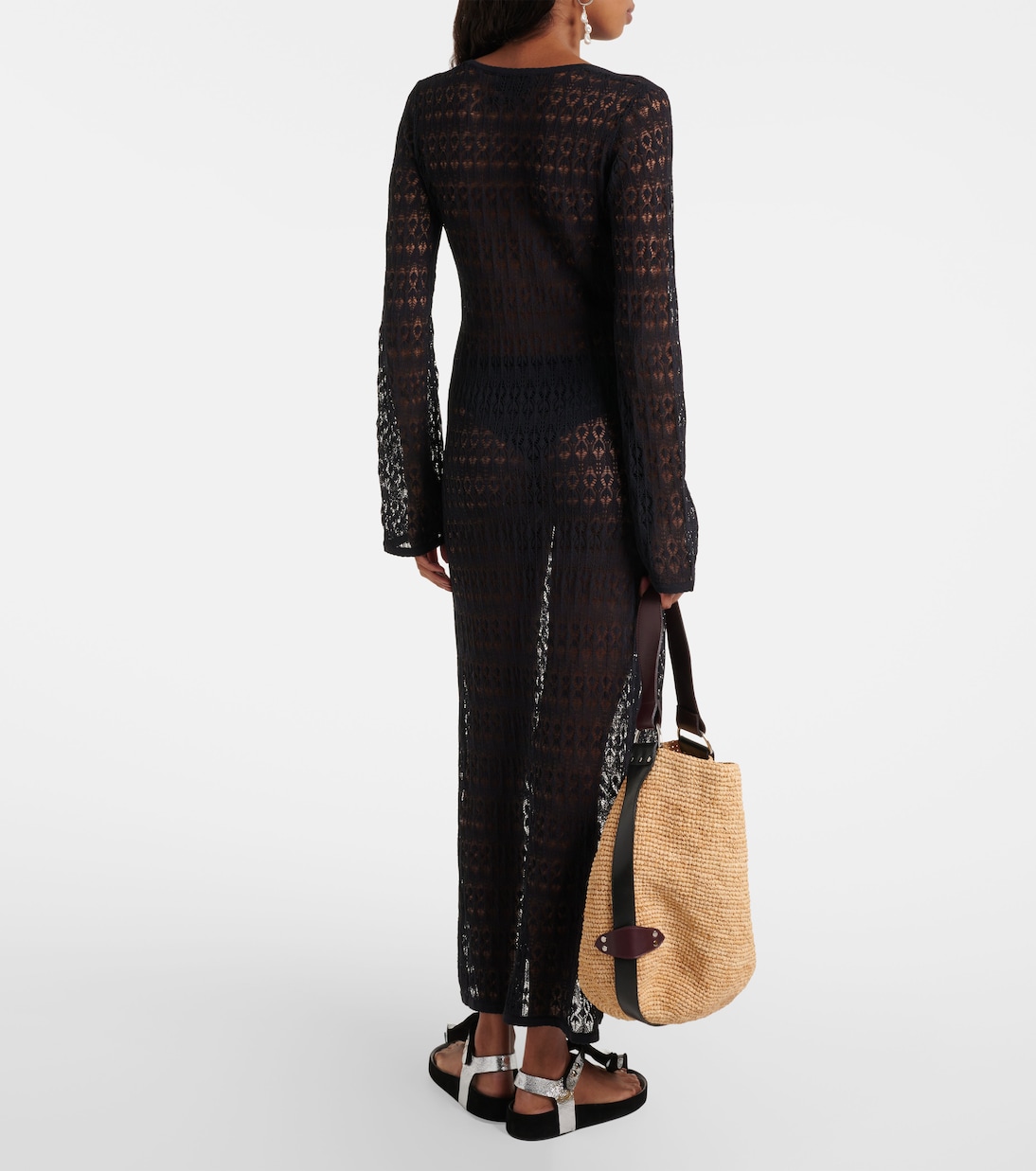 Abito lungo in misto cotone | Isabel Marant