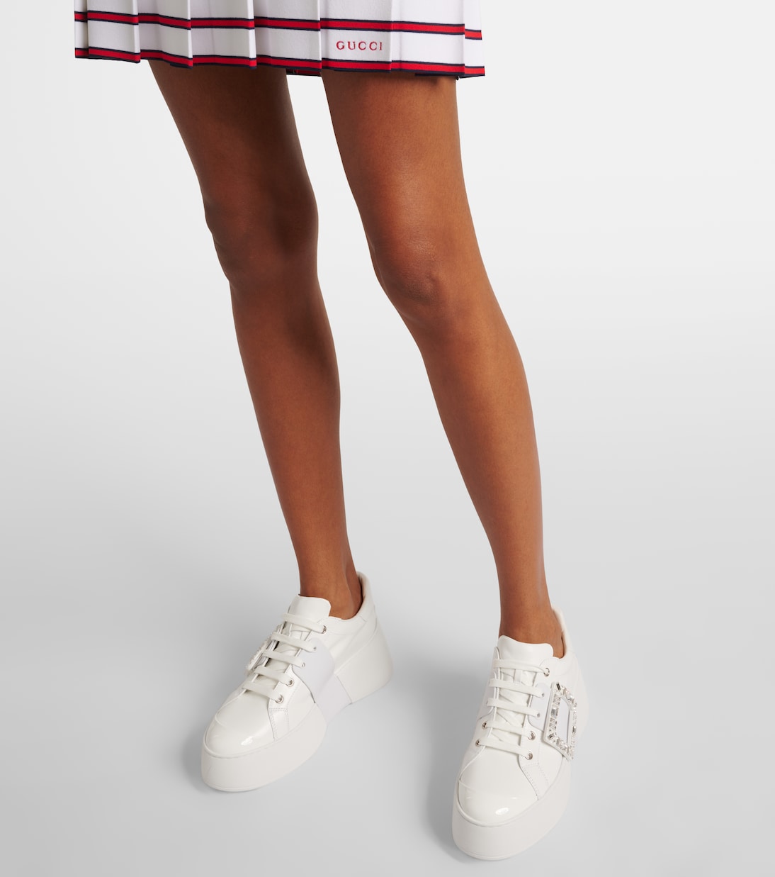Sneakers Viv' Skate in pelle | Roger Vivier