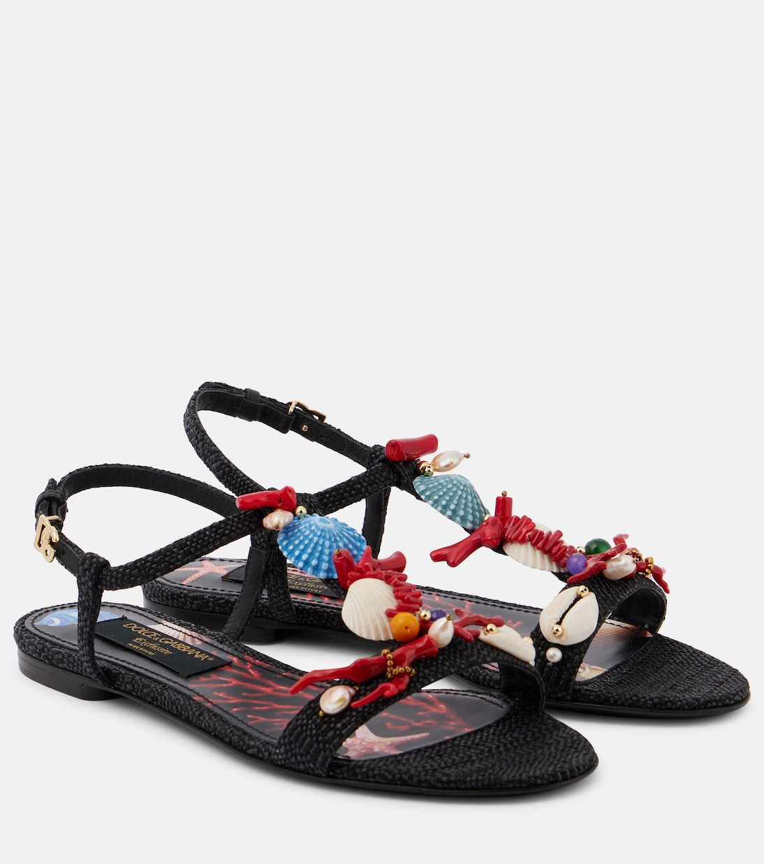 Verzierte Sandalen Capri | Dolce&Gabbana