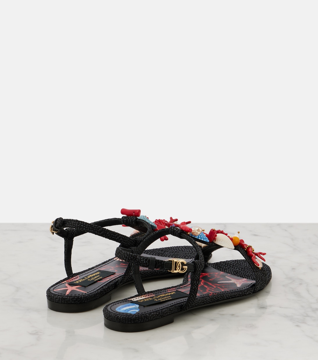 Verzierte Sandalen Capri | Dolce&Gabbana