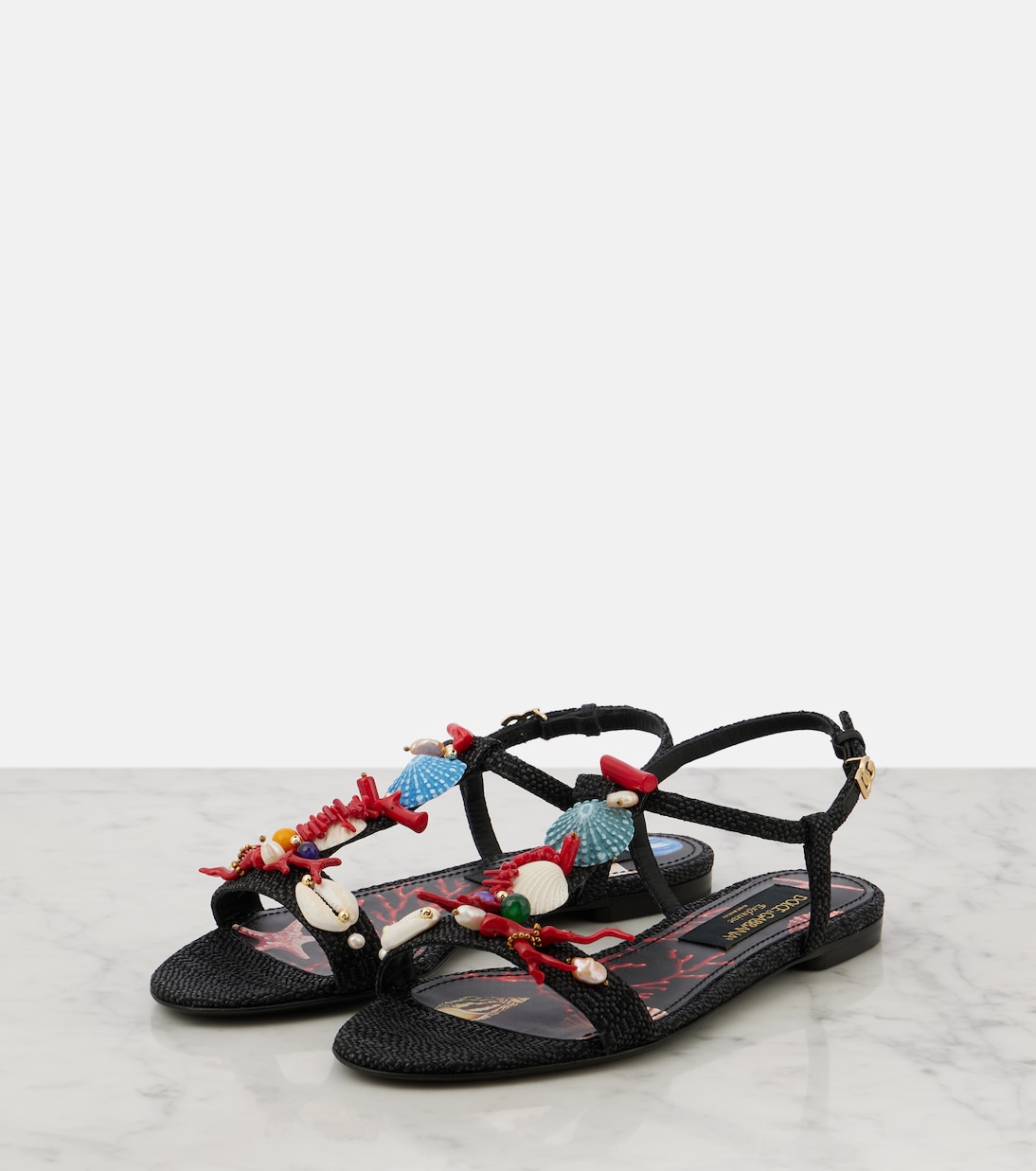 Verzierte Sandalen Capri | Dolce&Gabbana