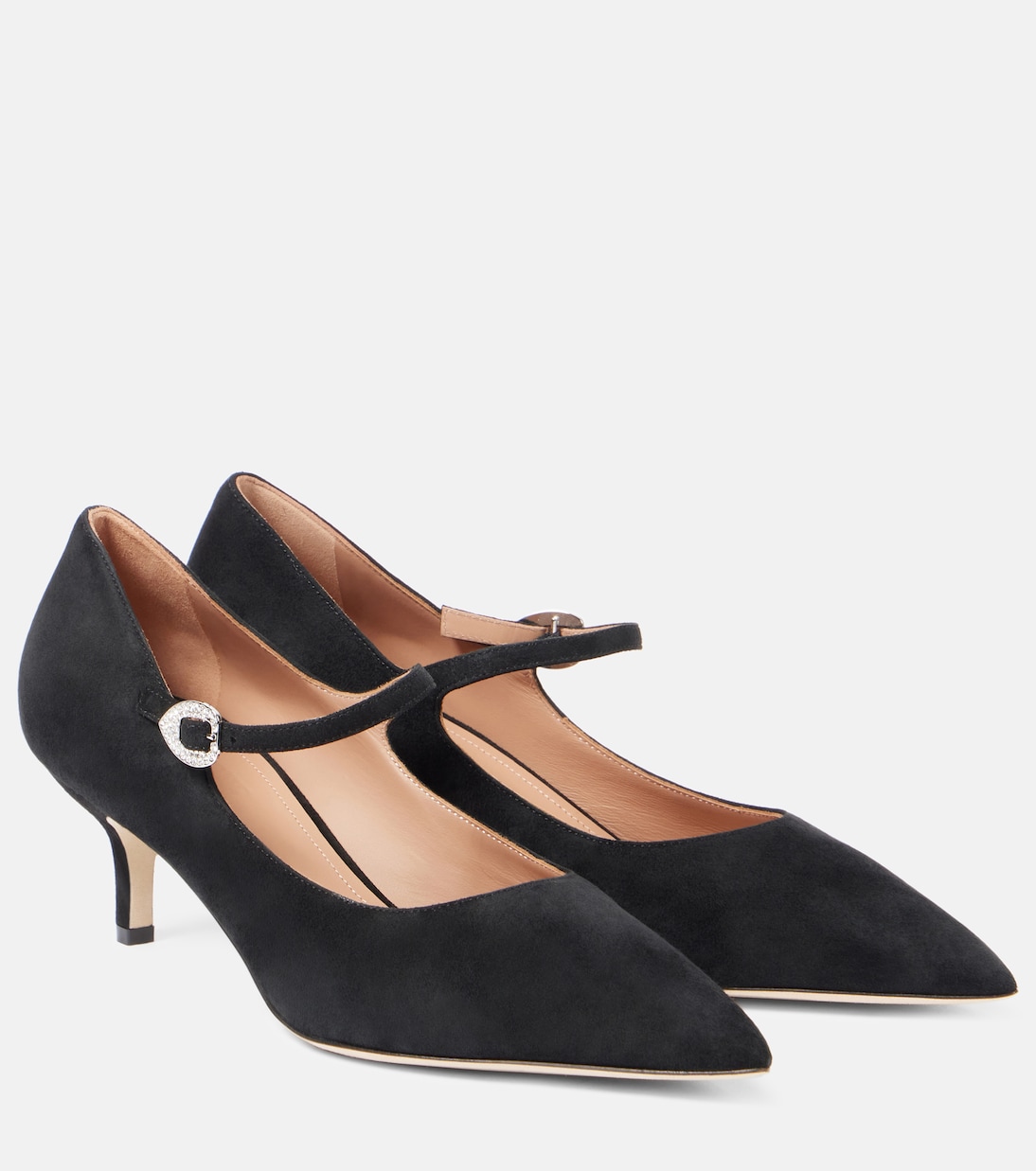 X Tabitha Simmons Pumps Kate 45 aus Veloursleder | Malone Souliers