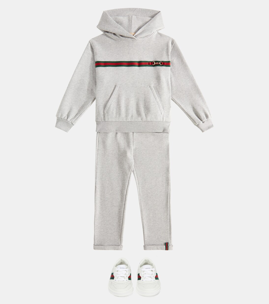 Jogginghose Web Stripe aus Baumwoll-Jersey | Gucci Kids
