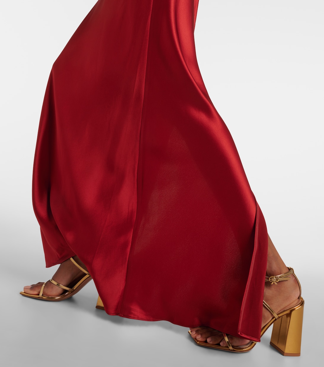Cadence beaded satin gown | Staud