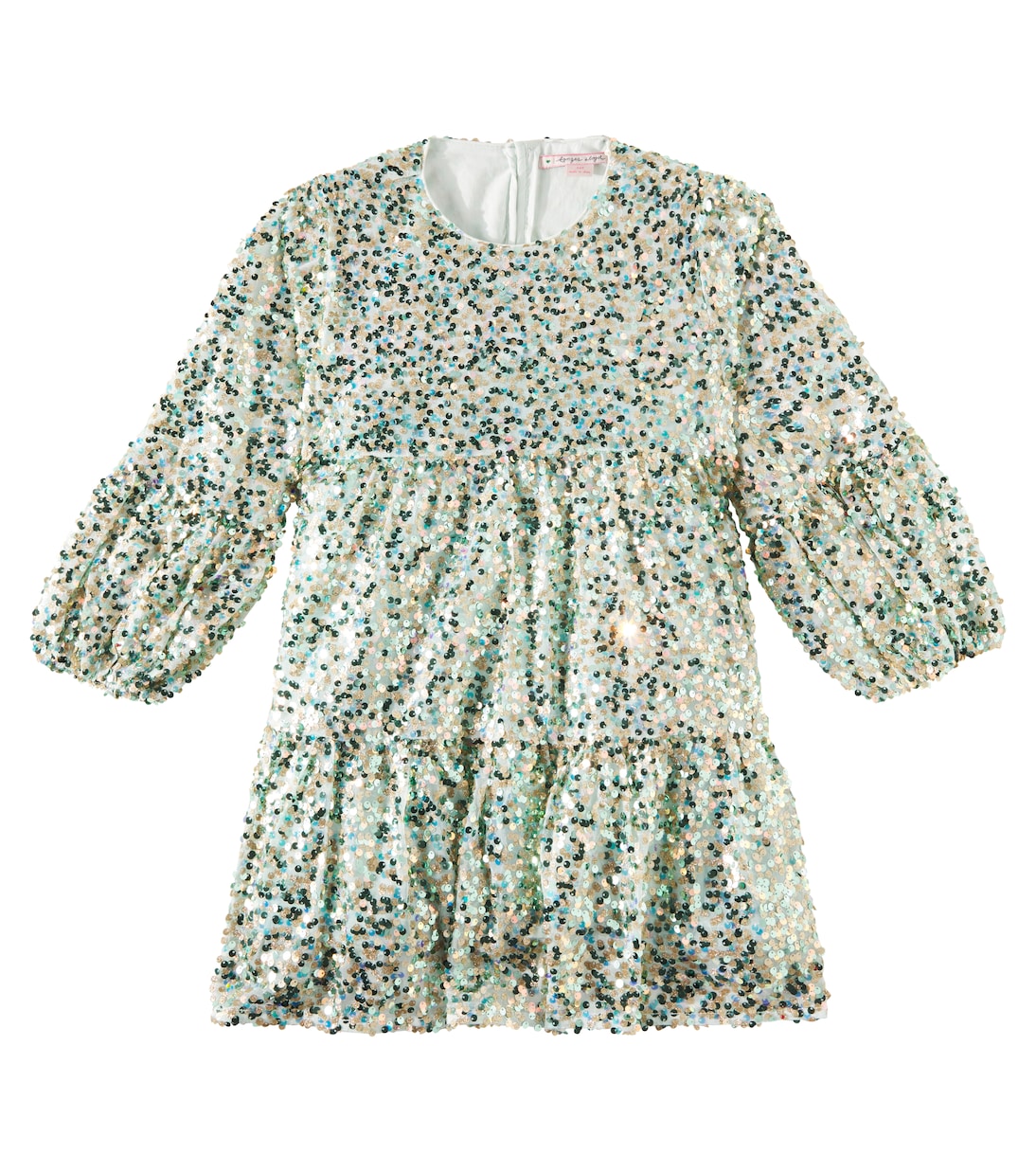Kleid Lila mit Pailletten | Konges Sløjd