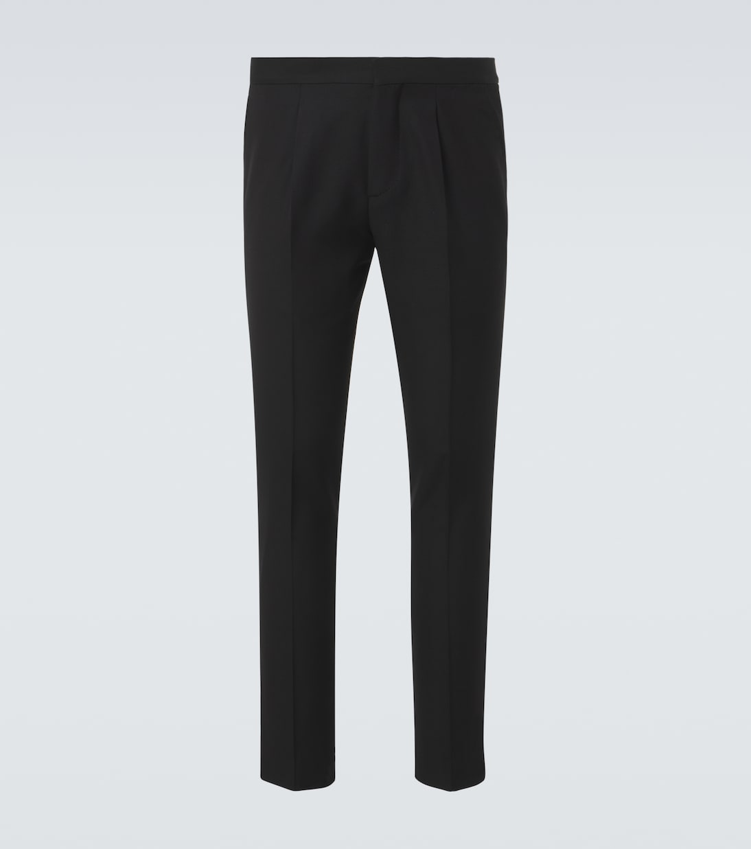 Gerade Hose aus Seide, Wolle und Mohair | Brunello Cucinelli