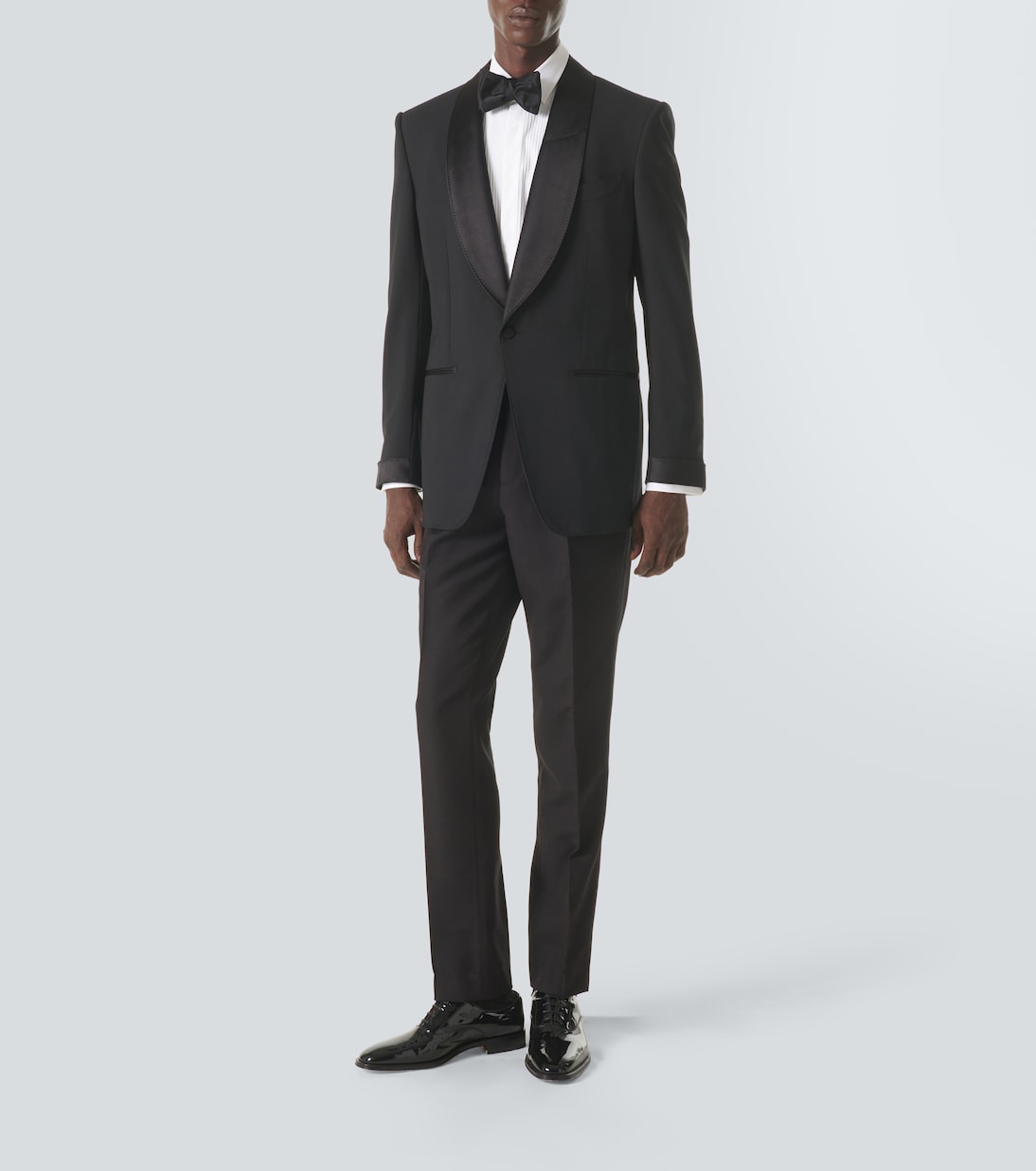 Gerade Hose aus Seide, Wolle und Mohair | Brunello Cucinelli
