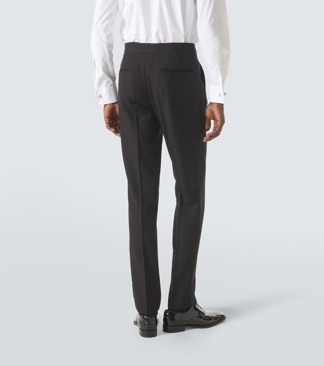 Gerade Hose aus Seide, Wolle und Mohair | Brunello Cucinelli