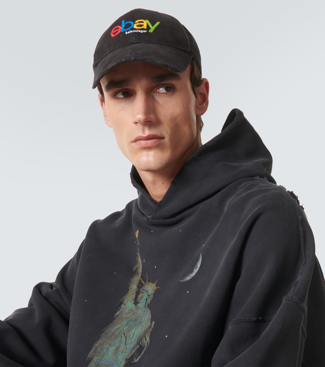Gorra de algodón estampada | Balenciaga