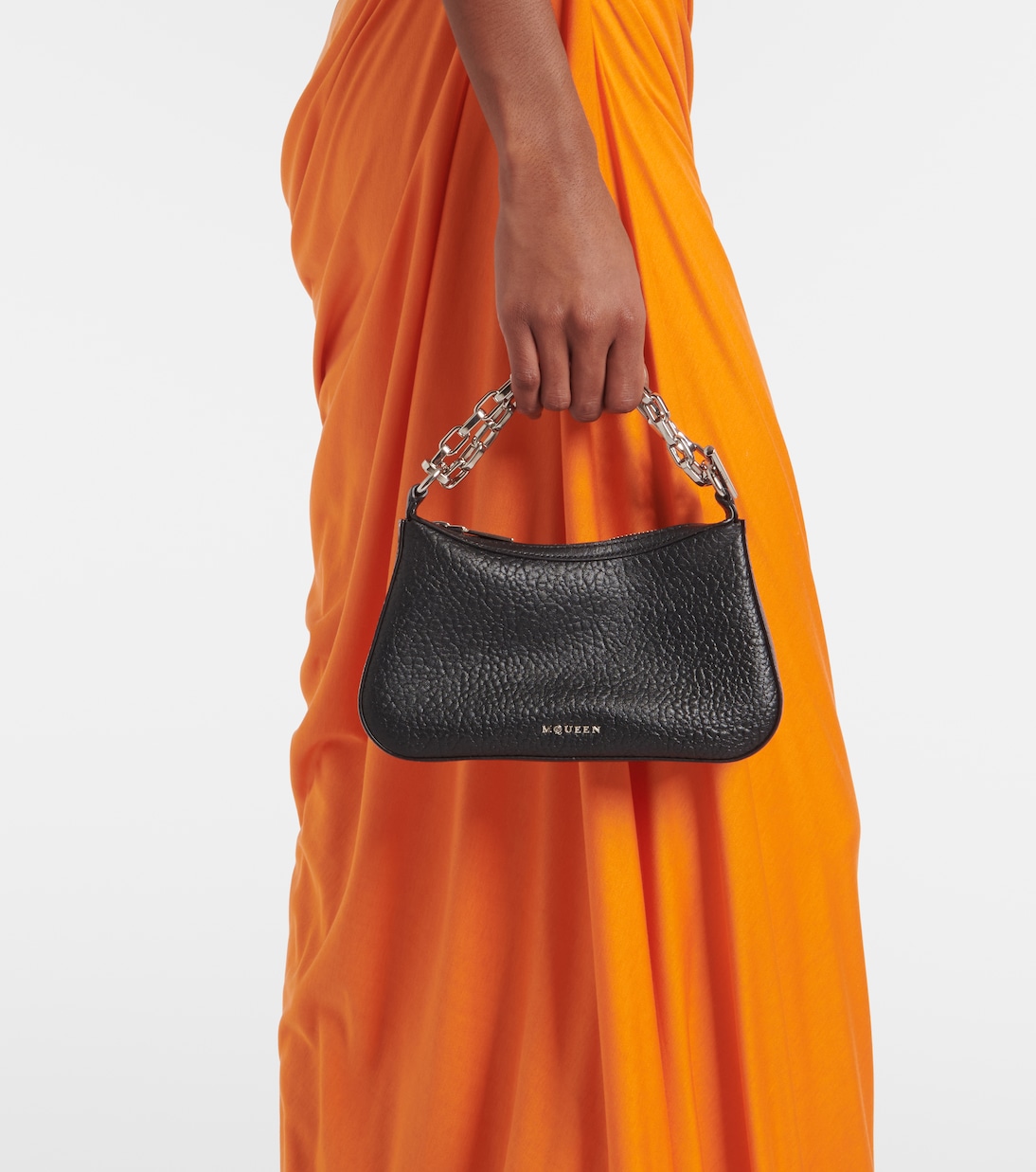 Borsa a spalla T-Bar in pelle | McQueen