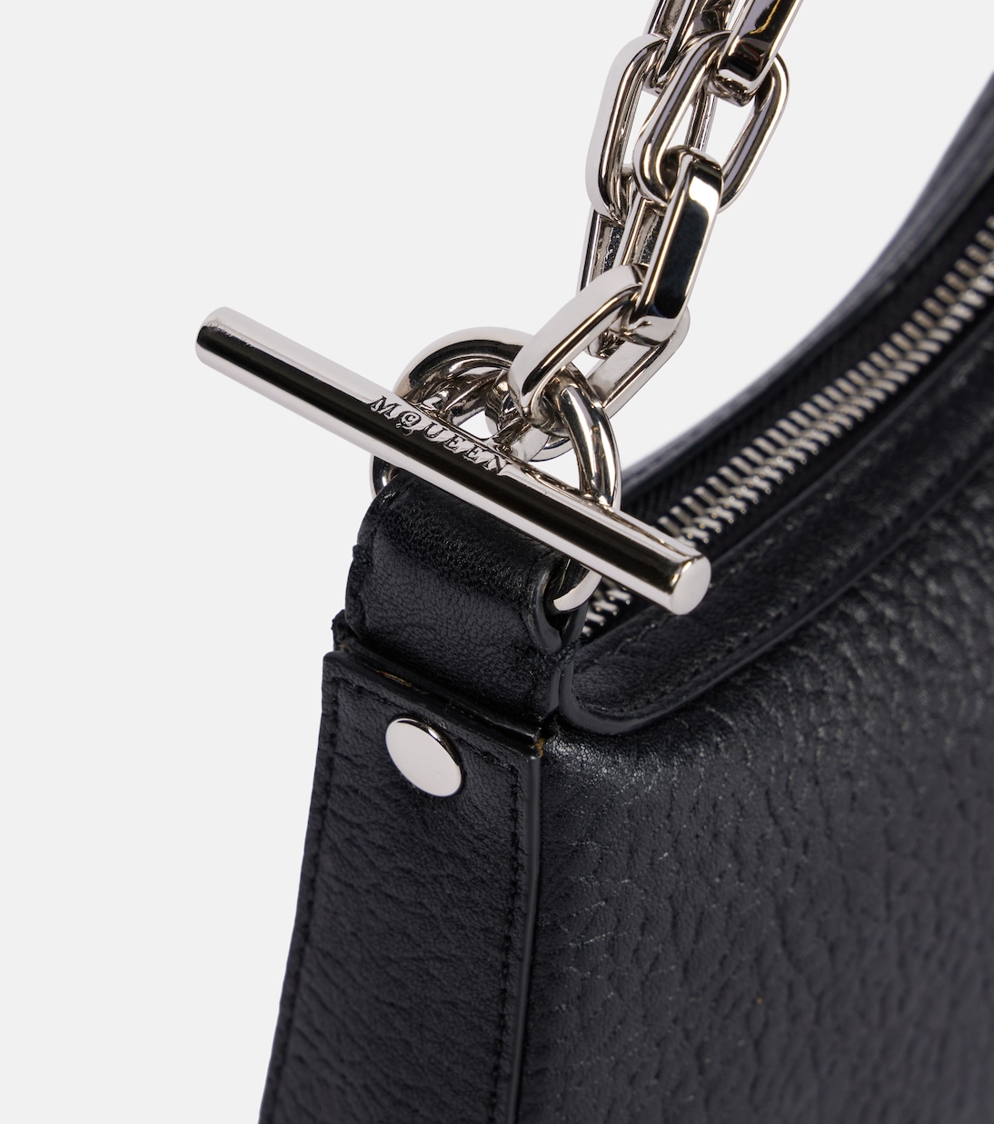 Borsa a spalla T-Bar in pelle | McQueen
