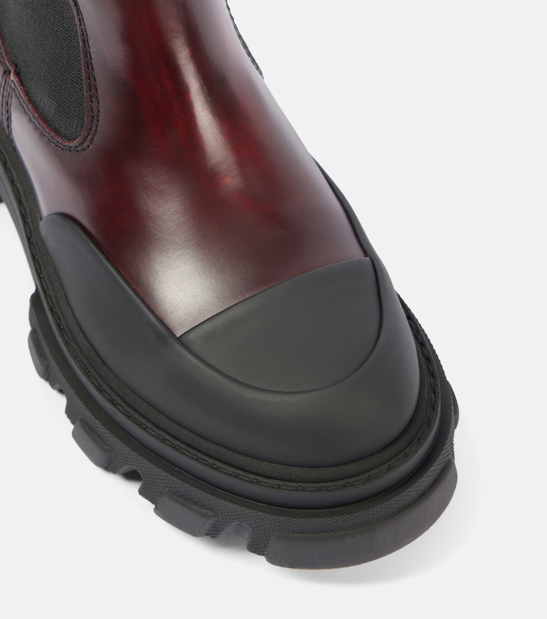 Bottines Chelsea en cuir | Ganni