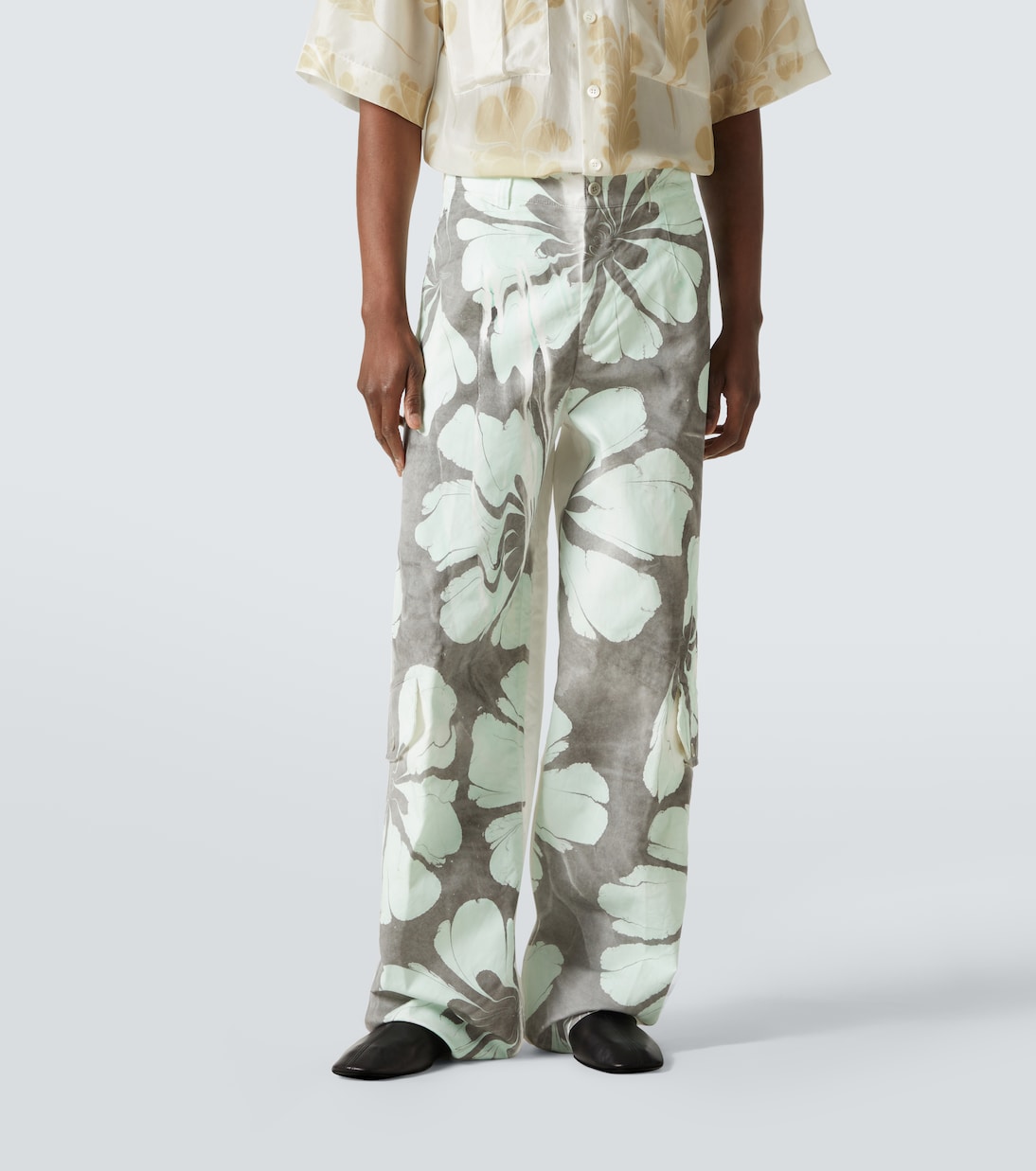 Weite Hose aus Baumwolle | Dries Van Noten