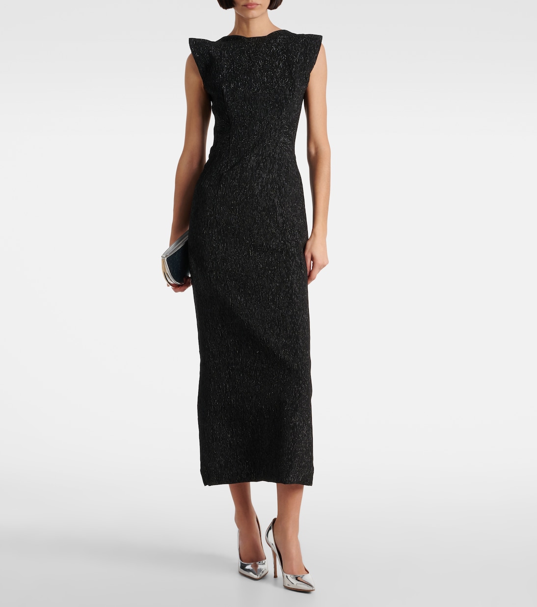 Vestido de cóctel Singular de lamé | Maticevski
