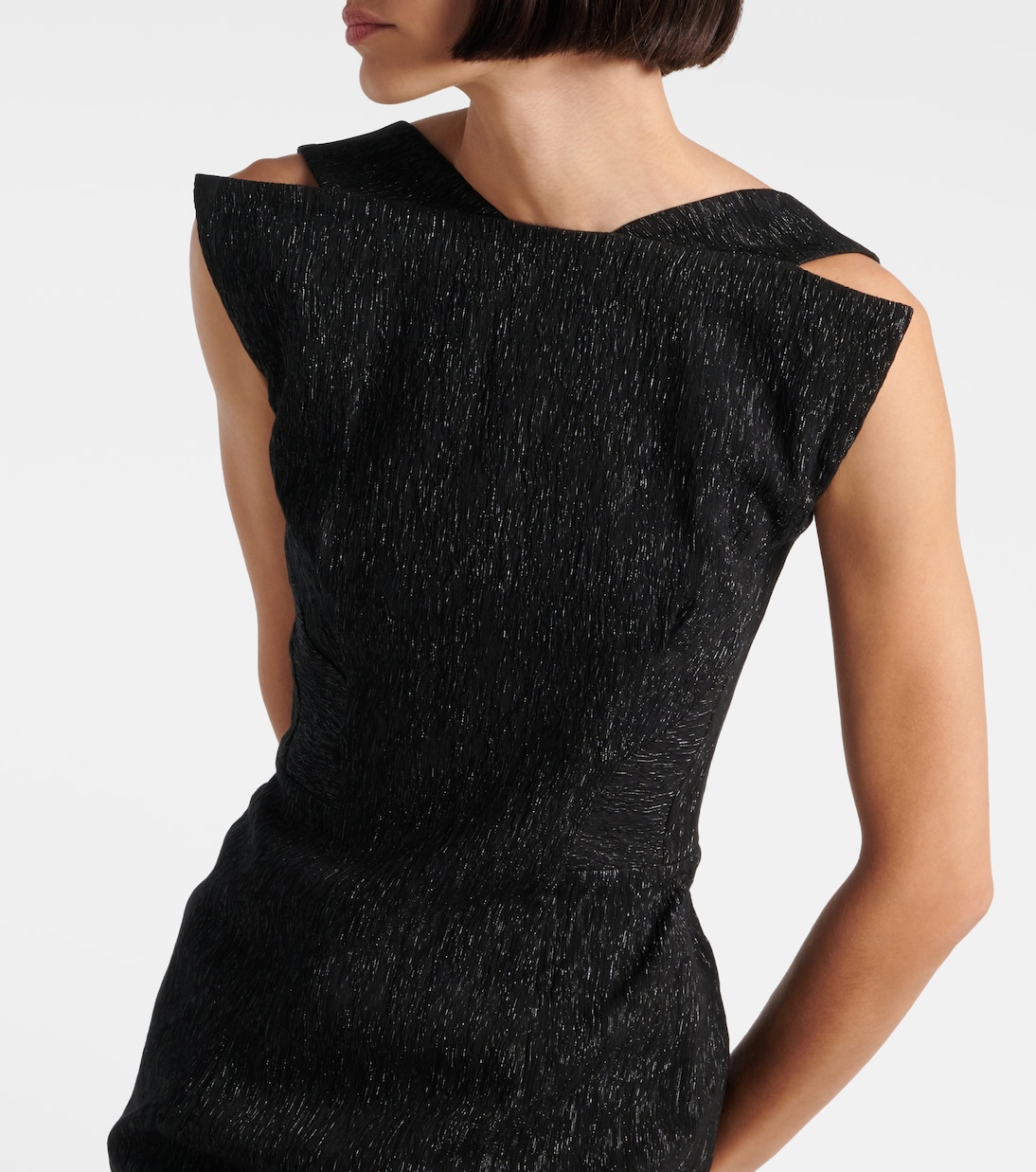 Vestido de cóctel Singular de lamé | Maticevski