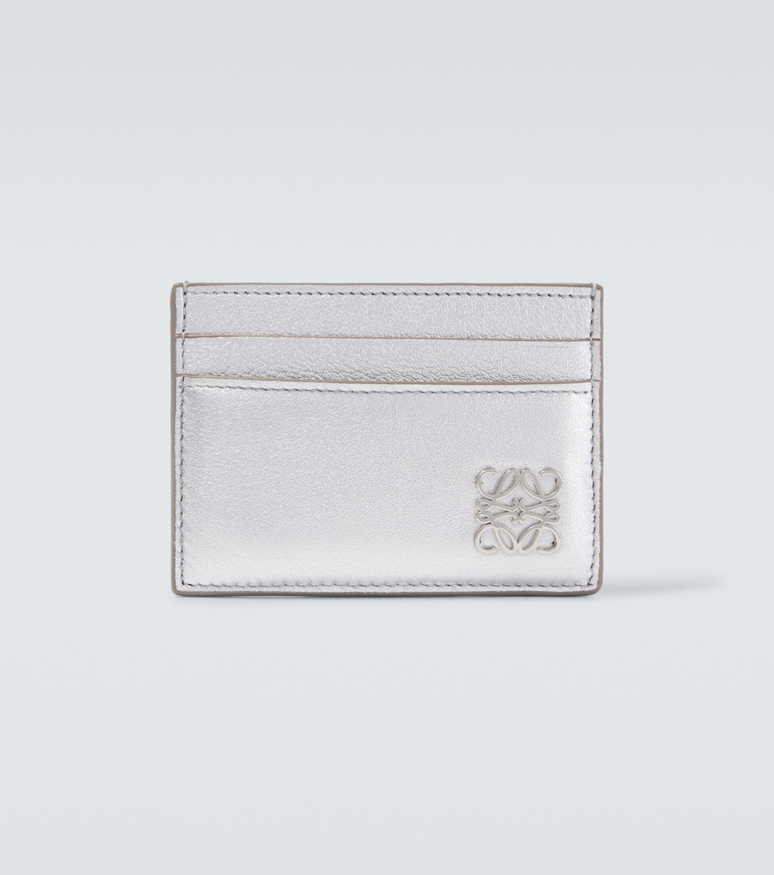 Kartenetui Anagram aus Metallic-Leder | Loewe