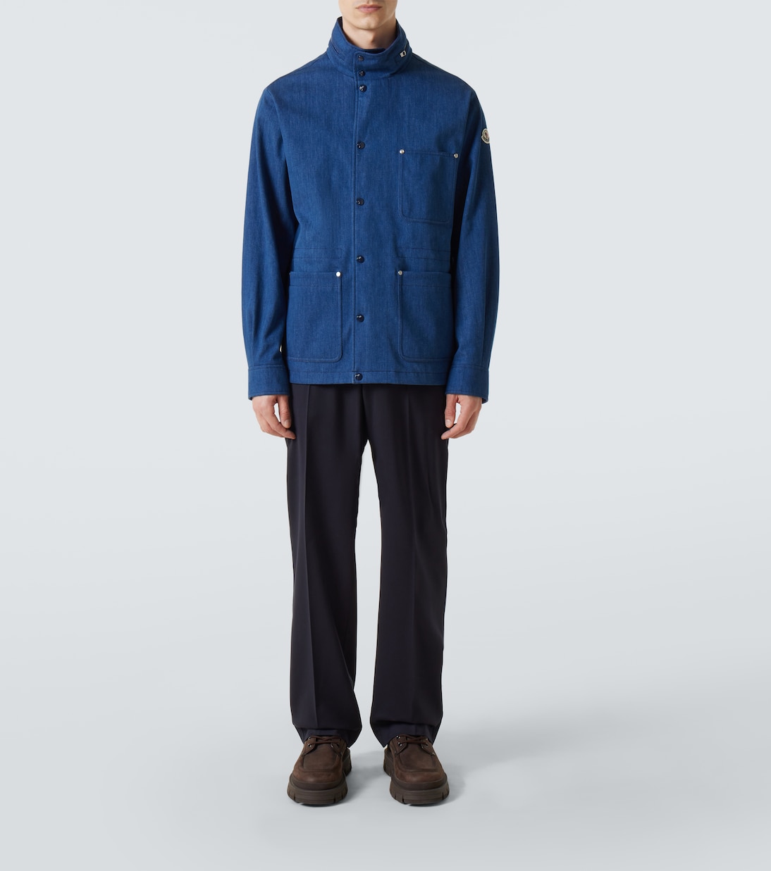 Chesery denim field jacket | Moncler