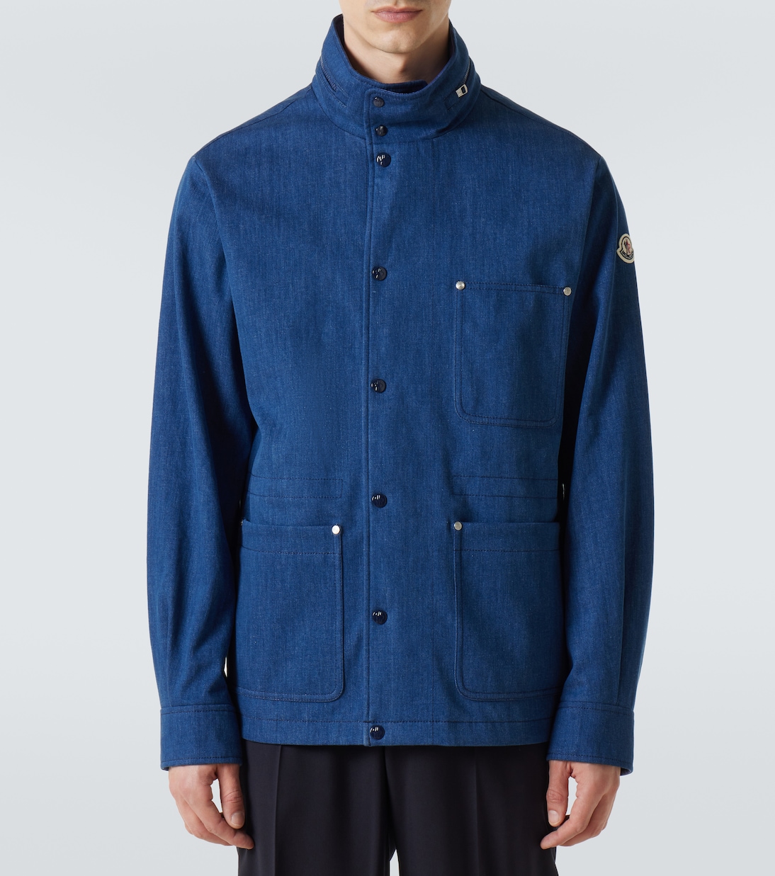 Chesery denim field jacket | Moncler