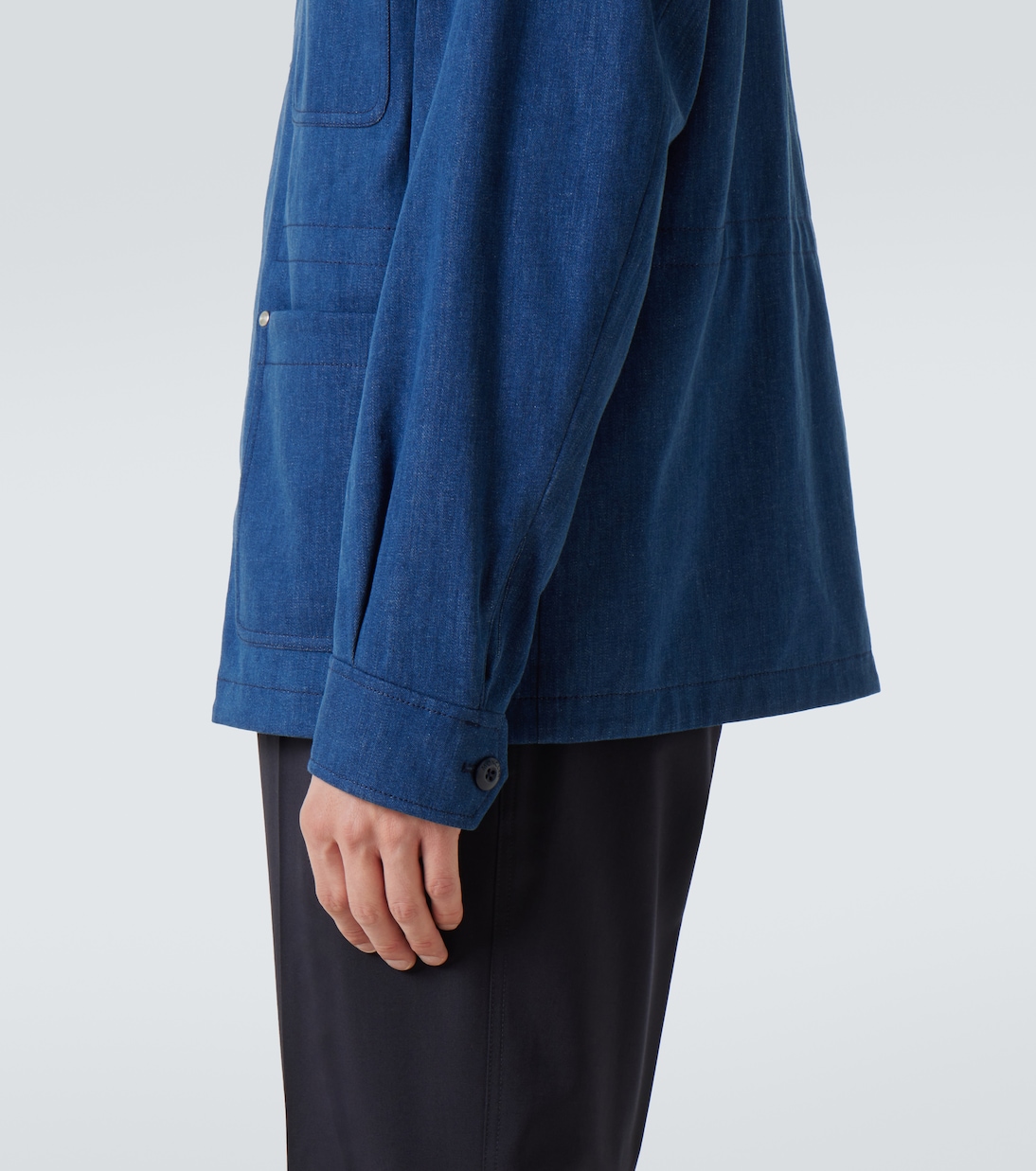 Chesery denim field jacket | Moncler