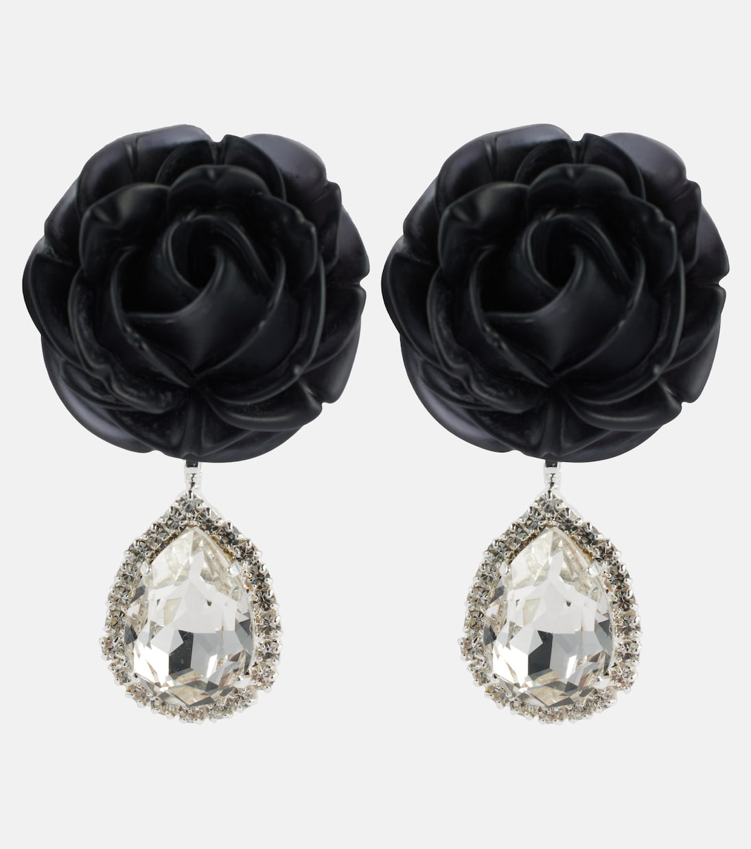 Orecchini pendenti MAGDA BUTRYM con cristalli Mini Rose, design giovanile e chic